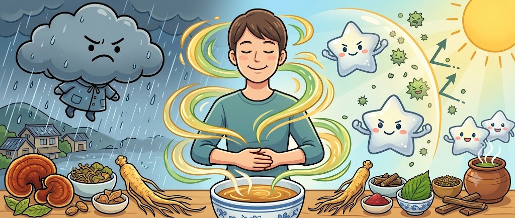 梅雨時期は食中毒の季節！漢方で腸を守り、免疫力を高める方法