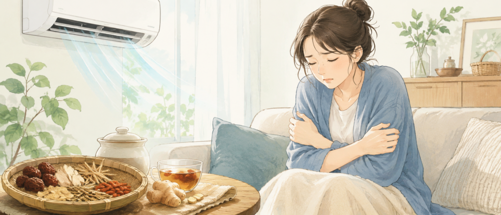 涼しいはずなのに、なぜか不調？6月から始まる「冷房冷え性」を漢方で防ごう