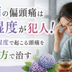梅雨の偏頭痛は湿度が犯人！気圧と湿度で起こる頭痛を漢方で治す